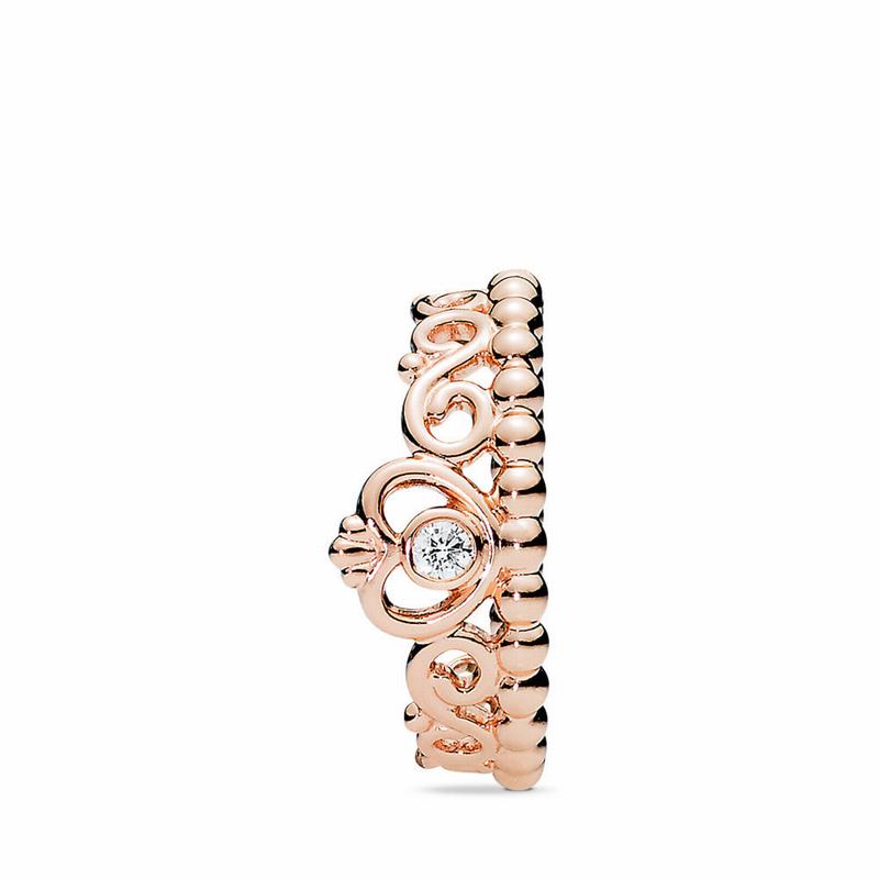 Pandora Princess Tiara Crown Stackable Ring Egypt EJ2435670